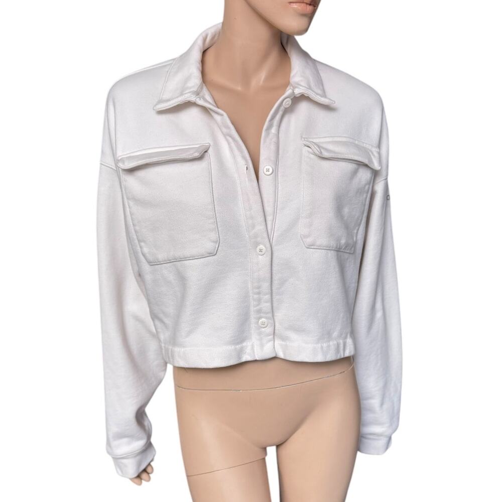 ALO Yoga White Women's Jacket - Picture 5 of 10